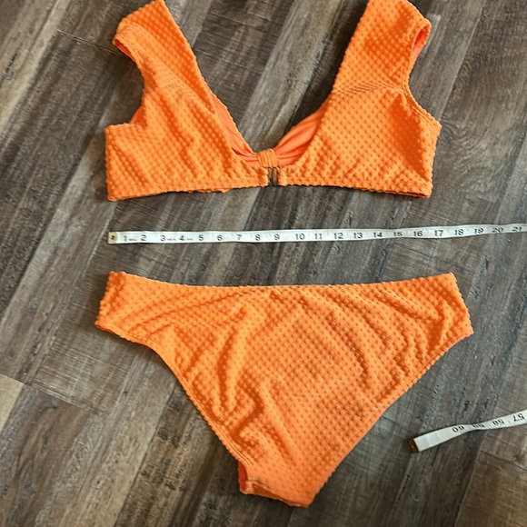 Orange Bikini with Cap Sleeves - Picture 5 of 5